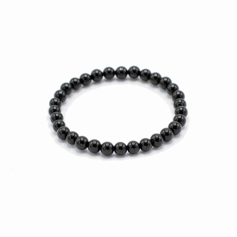 Pulsera de Manifestación de Piedras Preciosas - Ágata Negra - Protección