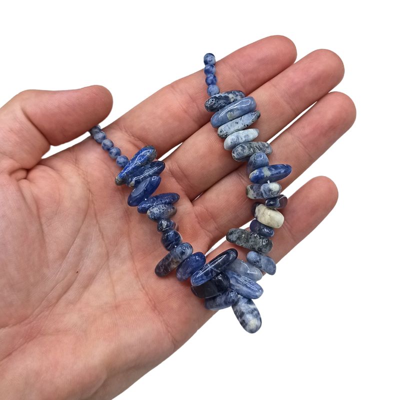 Collar de gemas Longstone - Sodalita