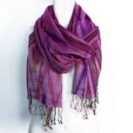 Bufandas bohemias indias - 50x180cm - Azules aleatorios