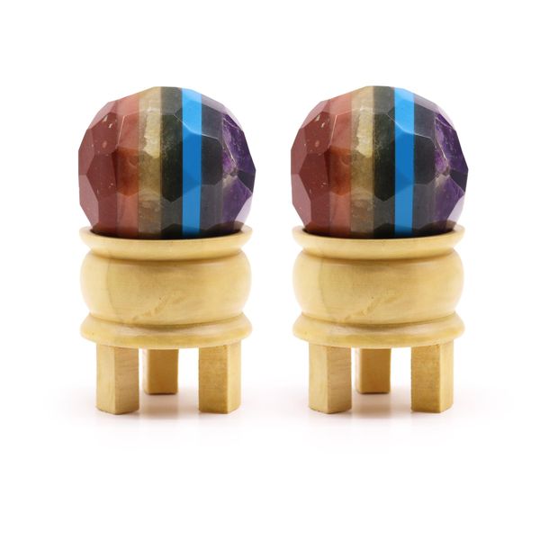 Bolas curativas de piedras preciosas