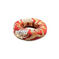Cojín de aro de 8 cm (para cuenco tibetano de 10-12 cm) - Rojo