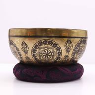 Cojín de aro de 18 cm (para cuenco tibetano de 20-24 cm)