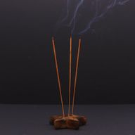 Quemador de incienso con signos del zodíaco de latón grabado - Estrella
