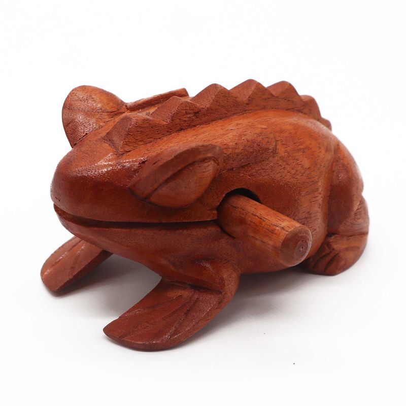 Rana de madera crocante grande