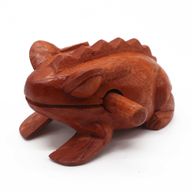 Rana de madera crocante grande