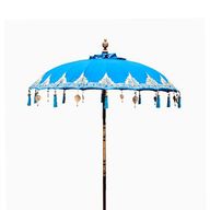 Sombrilla Bali Decoracion de Hogar - Algodón - Decoración Turquesa - 2m