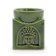 Quemador de Buda Cuadrado - Jade oscuro