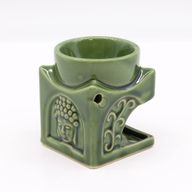 Quemador de Buda Cuadrado - Jade oscuro
