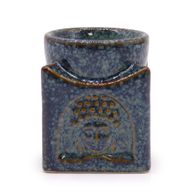 Quemador de Buda Cuadrado - Azul Polvo