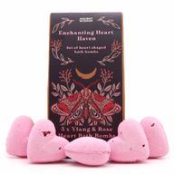 Set de Bombas de Baño de Corazón-Encantador Corazón Cielo