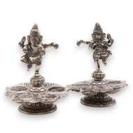 Porta-incienso Ganesha Danzante 14x10cm