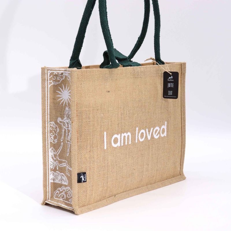 Bolsa Grande de Yute Hop Hare  - Soy Amada