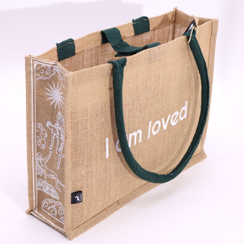 Bolsa Grande de Yute Hop Hare  - Soy Amada