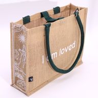 Bolsa Grande de Yute Hop Hare  - Soy Amada
