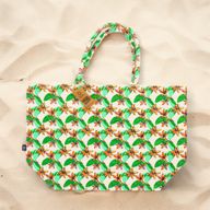 Bolsa Grande y Brillante - Frangipani