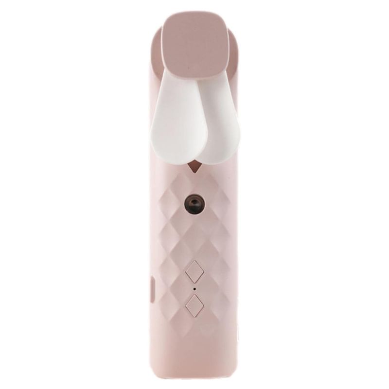 Ventilador y Pulverizador Facial Rosa - USB