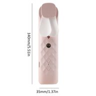 Ventilador y Pulverizador Facial Rosa - USB