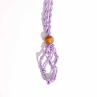 Cordones para Collar de Pieras Preciosas 45 cm - Purpura