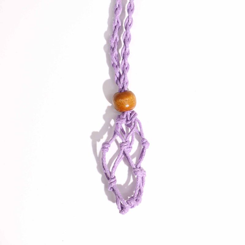 Cordones para Collar de Pieras Preciosas 45 cm - Purpura