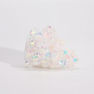 Cuarzo Natural Realzado Pequeño - Cuarzo Angel Aura (aprox 40-65gm 3.5-5cm)