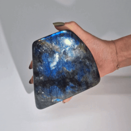 Piedras Grandes de Labradorita de Madagascar (aprox 900-1100g 100-170mm)
