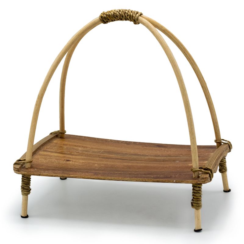 Soporte para Té de Hoja de Coco - Natural