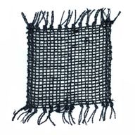 Set de 4 Posavasos Natural Flecos - Negro