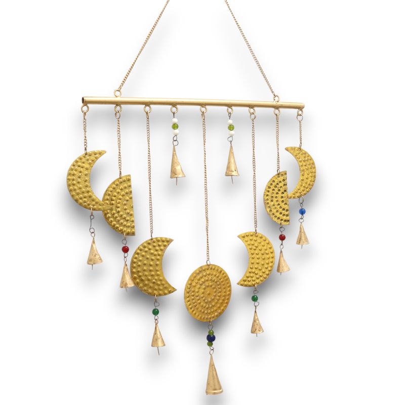 Campanas indias - Fases de la Luna - 43x40cm