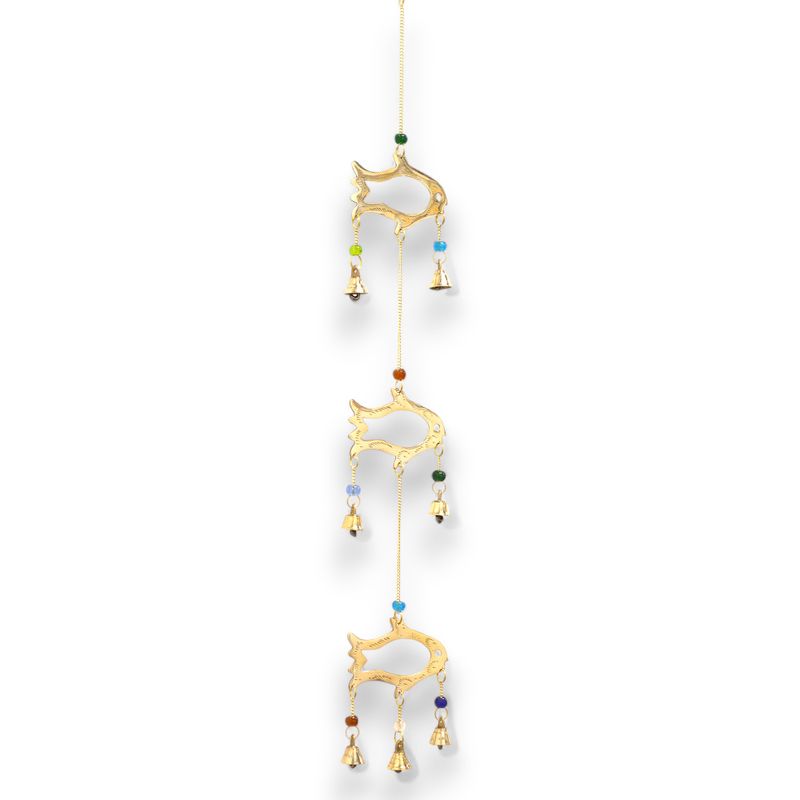 Campanas Indias - Pez - 7 Campanas - 8.5x54cm