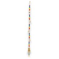 Campanas Indias - Buda de latón con cuentas de chakra Campanas de cuerda - 53cm