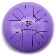 Tambor Mediano Hapi Om Violeta- 22x16cm