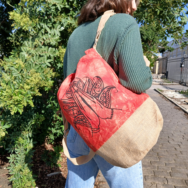 Mochila 100% Natural Tie Dye
