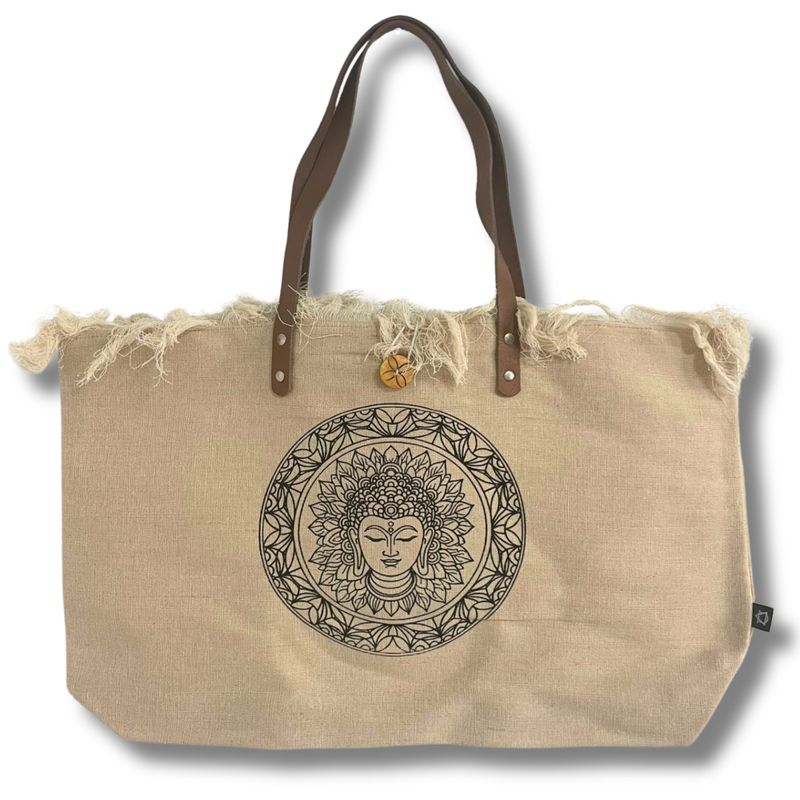 Bolso Natural Asa de Piel - Inspiración