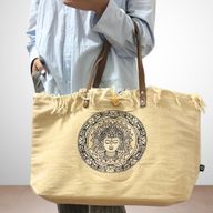Bolso Natural Asa de Piel - Inspiración