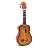 Ukelele Artesanal - Acabado Sunburst Naranja (4 Cuerdas)
