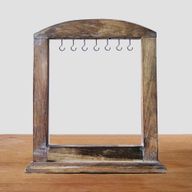 Soporte Mediano para Colgar - Madera Oscura (40x30 cm)