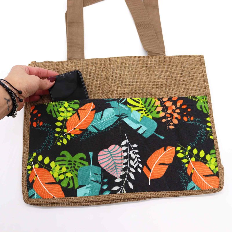 Bolsa de la compra Tropical Market - (Aleatorio) - 40x30x9cm