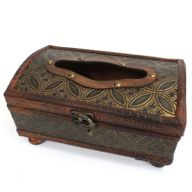 Caja de pañuelos Classic Glamour con Patas