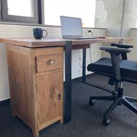 Mesa de Escritorio 160x60x75cm (Cajonera no incluida)