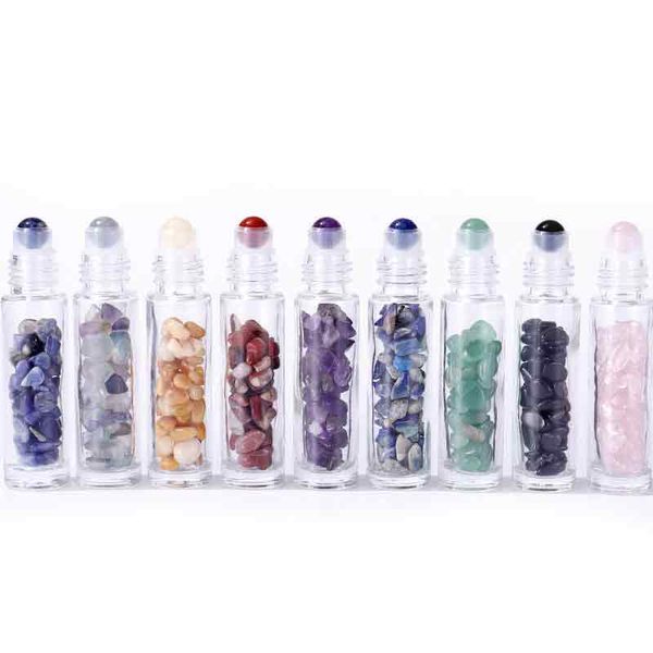 Botellas Roll-on con gemas 10ml