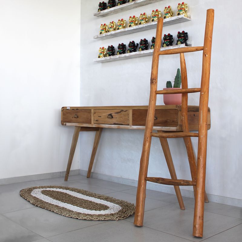 Escalera de teca Med - 1.2m - Natural