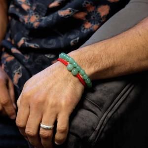 Pulseras de piedras preciosas Doble Poder