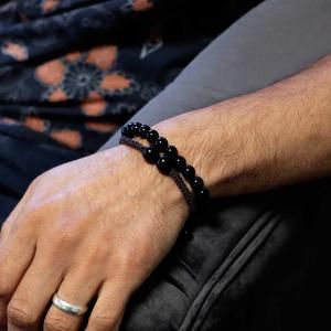 Pulseras de piedras preciosas Doble Poder
