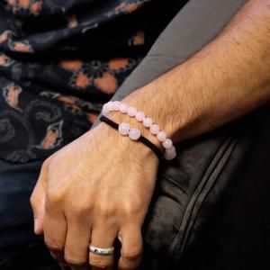 Pulseras de piedras preciosas Doble Poder