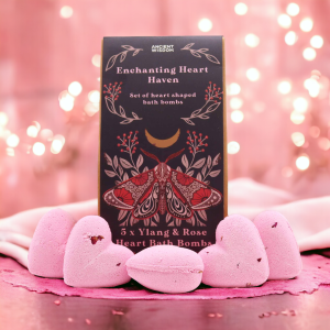 Set de Bombas de Baño Forma Corazón