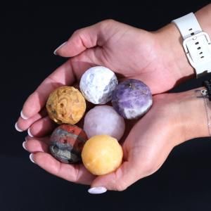 Planetas de piedras preciosas con apoyo solar