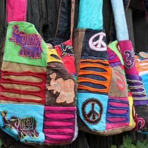 Bolsos Étnicos Estilo Hippie