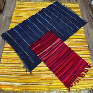Alfombras de trapo indias