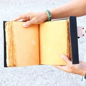 Cuadernos y Diario De Cuero