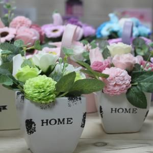 Pequeños Ramos de Flores de Jabón